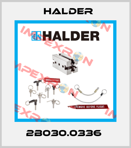2B030.0336  Halder