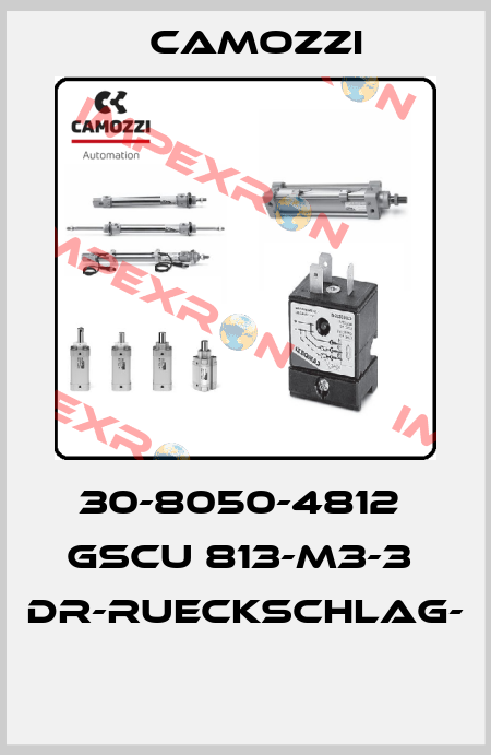 30-8050-4812  GSCU 813-M3-3  DR-RUECKSCHLAG-  Camozzi