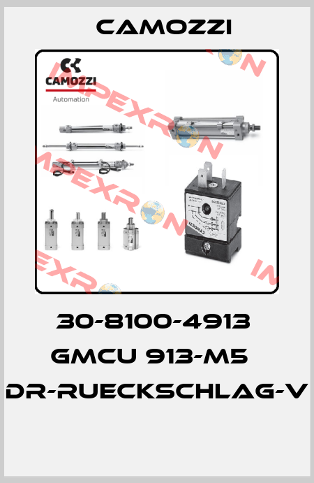 30-8100-4913  GMCU 913-M5   DR-RUECKSCHLAG-V  Camozzi