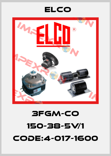 3FGM-CO 150-38-5V/1 CODE:4-017-1600 Elco