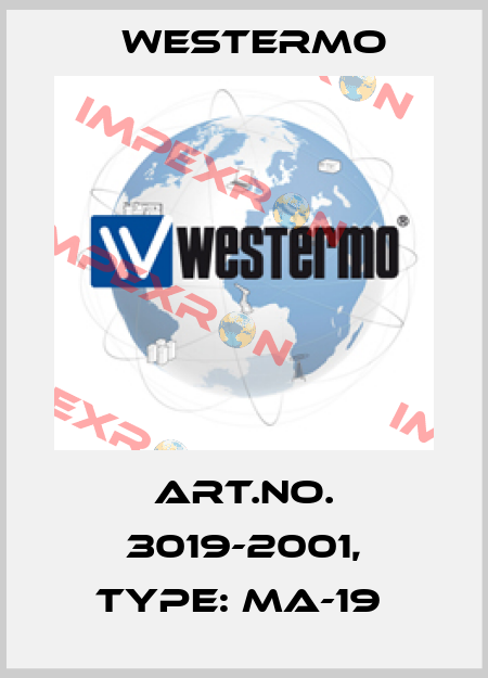 Art.No. 3019-2001, Type: MA-19  Westermo