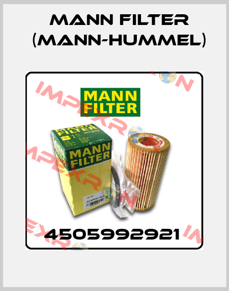 4505992921  Mann Filter (Mann-Hummel)