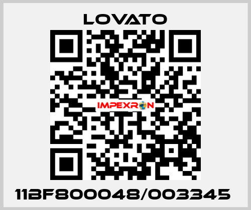 11BF800048/003345  Lovato