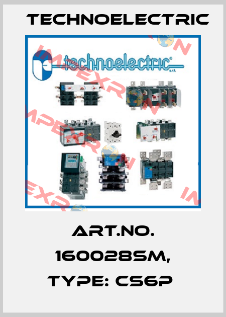 Art.No. 160028SM, Type: CS6P  Technoelectric