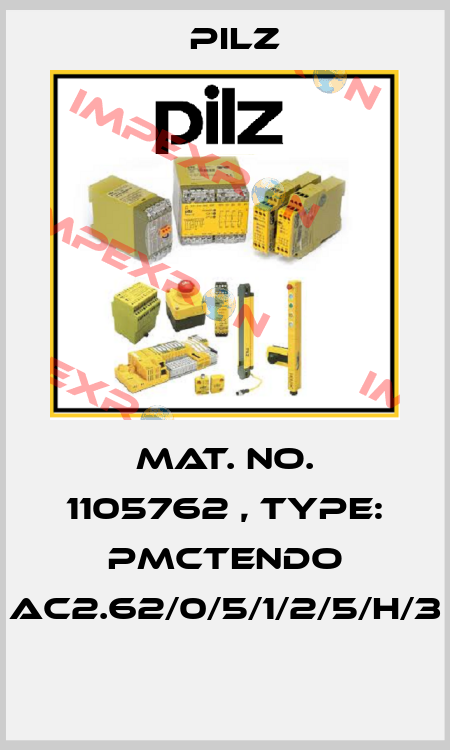 Mat. No. 1105762 , Type: PMCtendo AC2.62/0/5/1/2/5/H/3  Pilz