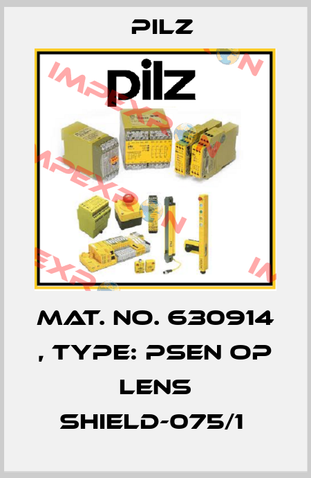 Mat. No. 630914 , Type: PSEN op Lens Shield-075/1  Pilz