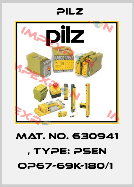 Mat. No. 630941 , Type: PSEN op67-69K-180/1  Pilz