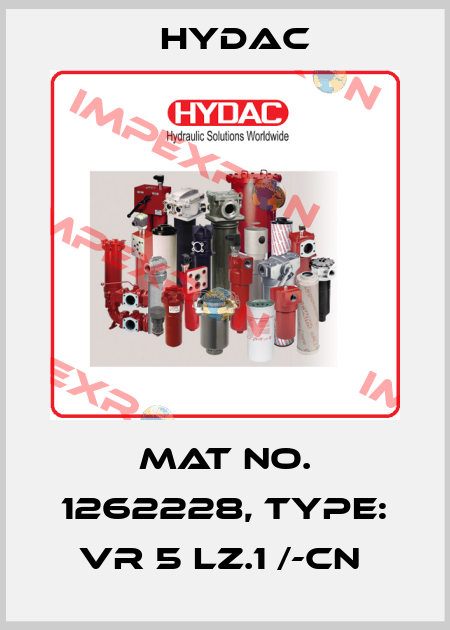 Mat No. 1262228, Type: VR 5 LZ.1 /-CN  Hydac