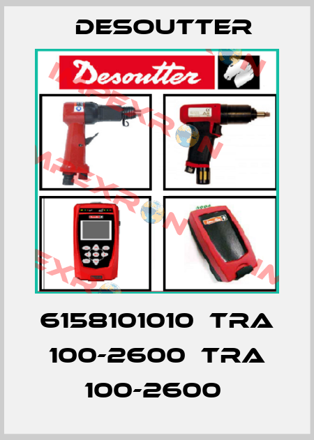 6158101010  TRA 100-2600  TRA 100-2600  Desoutter