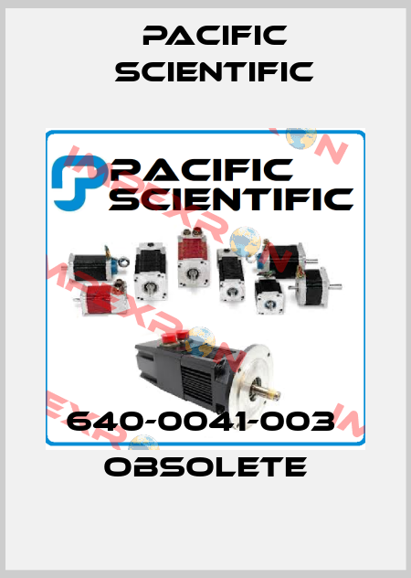 640-0041-003  obsolete Pacific Scientific