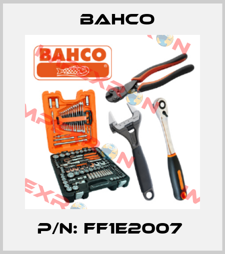 P/N: FF1E2007  Bahco