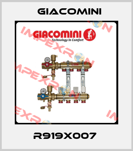 R919X007  Giacomini