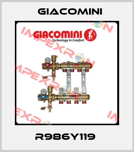 R986Y119  Giacomini