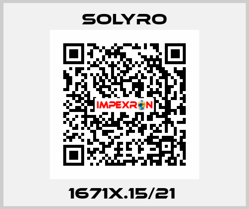 1671X.15/21  SOLYRO