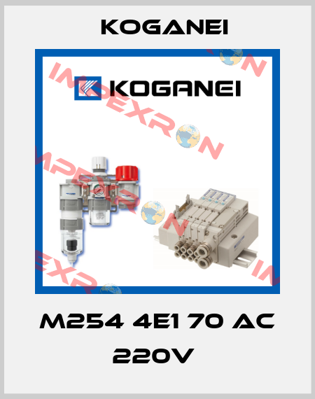M254 4E1 70 AC 220V  Koganei
