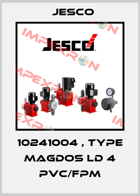 10241004 , type MAGDOS LD 4 PVC/FPM Jesco