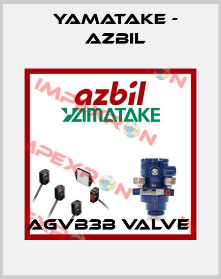 AGVB3B VALVE  Yamatake - Azbil