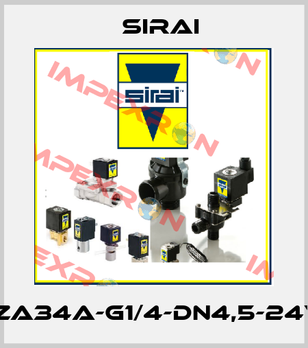 L121C01-ZA34A-G1/4-DN4,5-24V/DC-9W Sirai