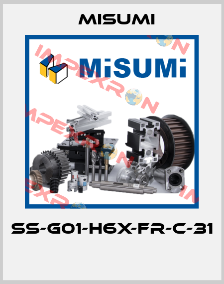 SS-G01-H6X-FR-C-31  Misumi
