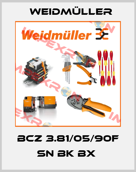 BCZ 3.81/05/90F SN BK BX  Weidmüller