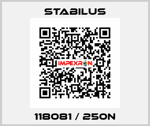 118081 / 250N Stabilus