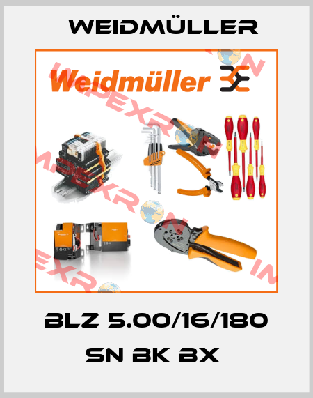 BLZ 5.00/16/180 SN BK BX  Weidmüller