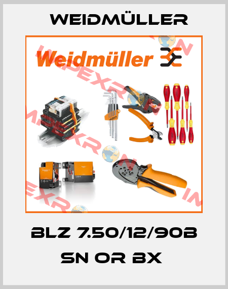 BLZ 7.50/12/90B SN OR BX  Weidmüller
