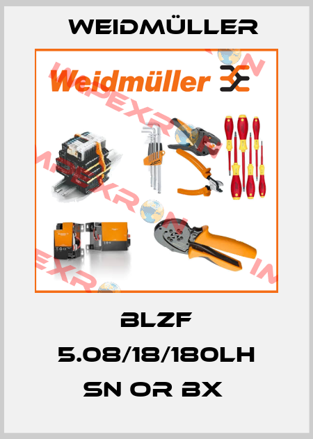 BLZF 5.08/18/180LH SN OR BX  Weidmüller