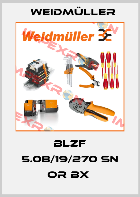 BLZF 5.08/19/270 SN OR BX  Weidmüller