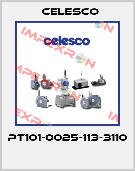PT101-0025-113-3110  Celesco