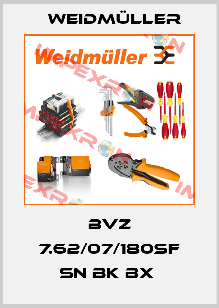 BVZ 7.62/07/180SF SN BK BX  Weidmüller