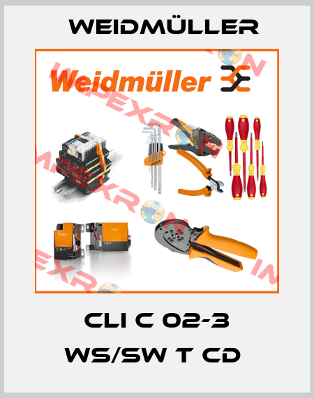 CLI C 02-3 WS/SW T CD  Weidmüller