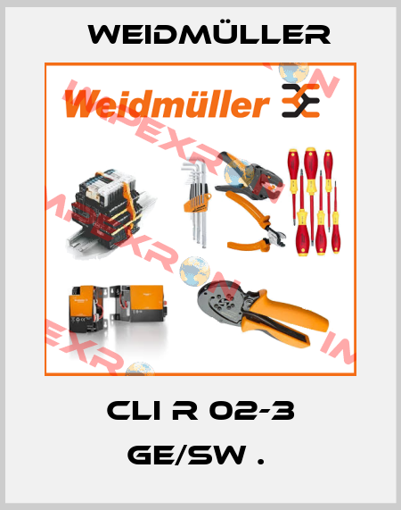 CLI R 02-3 GE/SW .  Weidmüller