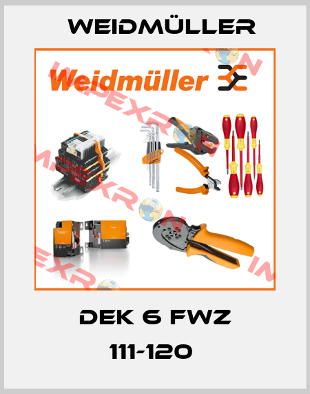 DEK 6 FWZ 111-120  Weidmüller
