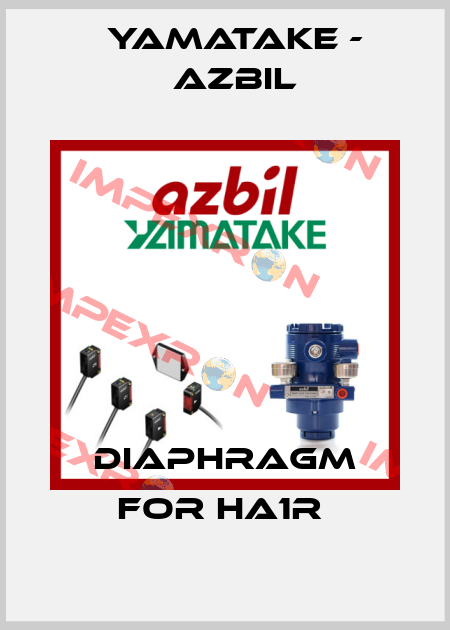 DIAPHRAGM FOR HA1R  Yamatake - Azbil