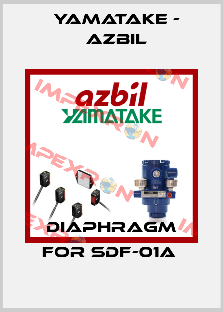 DIAPHRAGM for SDF-01A  Yamatake - Azbil