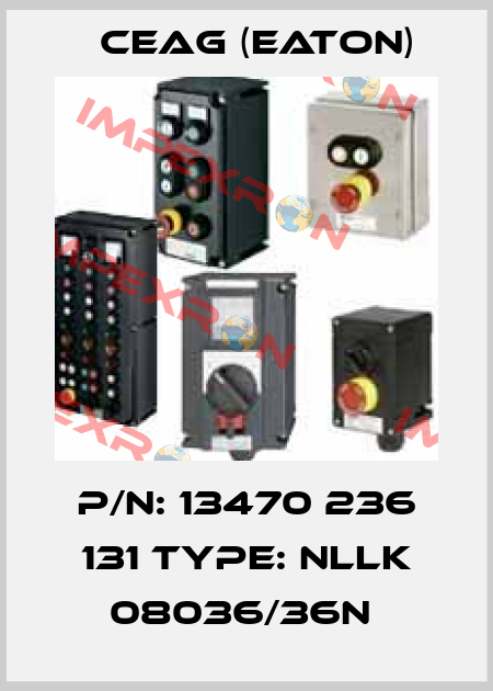 P/N: 13470 236 131 Type: nLLK 08036/36N  Ceag (Eaton)