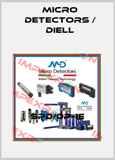 SPD/0P-1E Micro Detectors / Diell