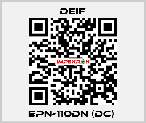 EPN-110DN (DC)  Deif