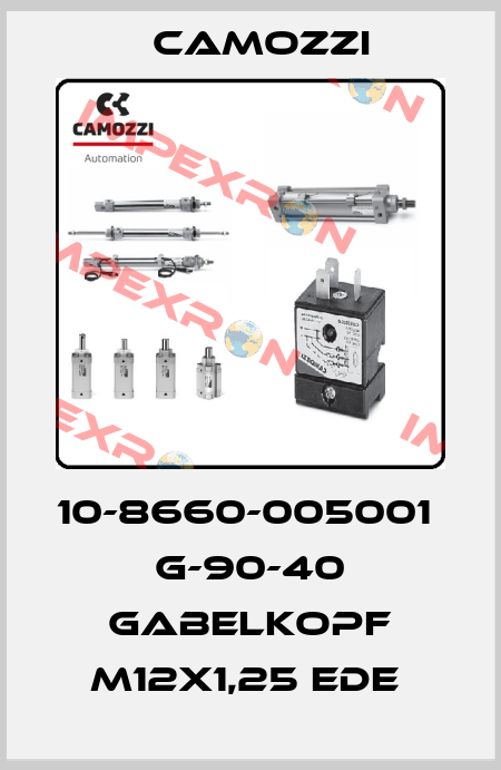 10-8660-005001  G-90-40 GABELKOPF M12X1,25 EDE  Camozzi
