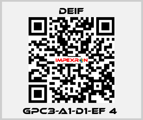 GPC3-A1-D1-EF 4  Deif