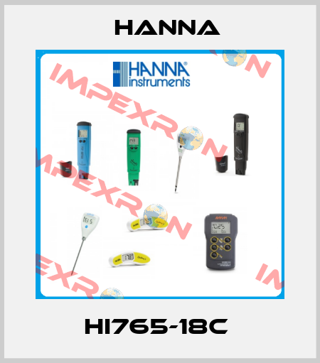 HI765-18C  Hanna