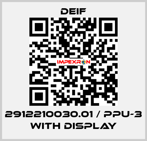 2912210030.01 / PPU-3 with display Deif