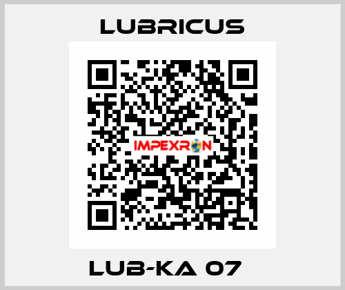 LUB-KA 07   LUBRICUS