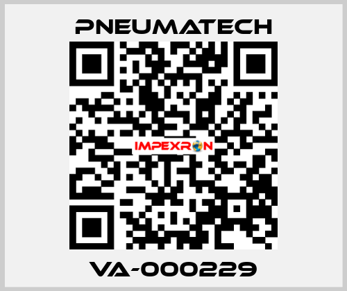 VA-000229 Pneumatech