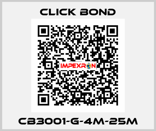 CB3001-G-4M-25M Click Bond