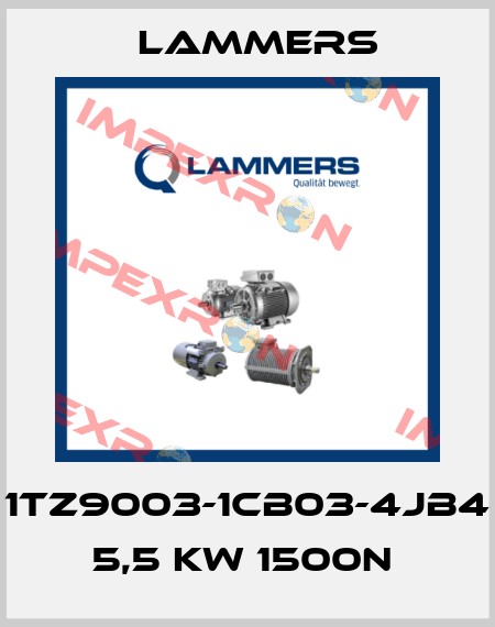 1TZ9003-1CB03-4JB4 5,5 kW 1500n  Lammers