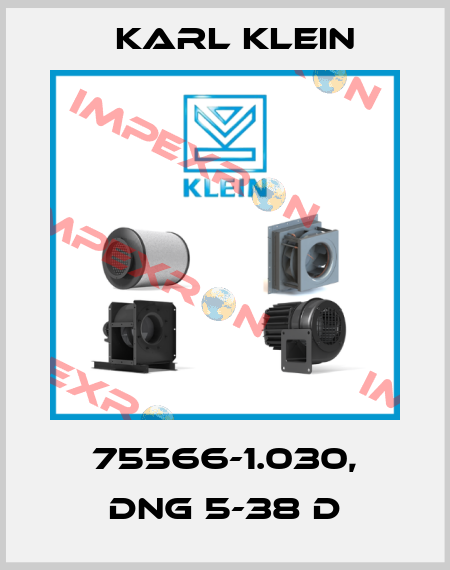 75566-1.030, DNG 5-38 D Karl Klein
