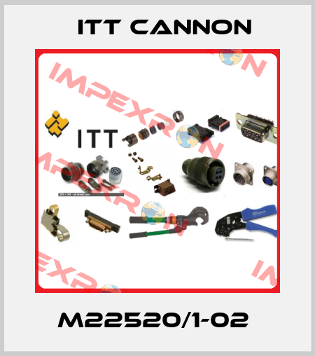M22520/1-02  Itt Cannon