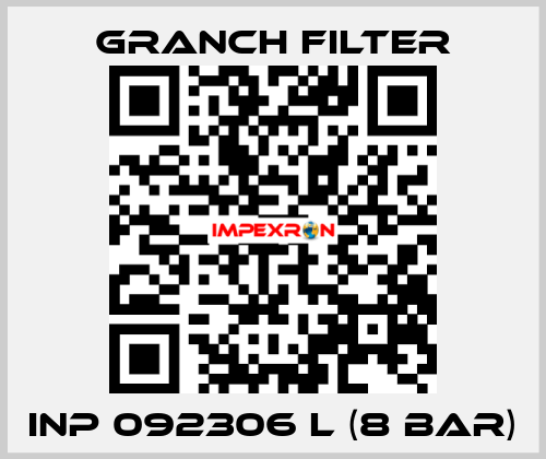 INP 092306 L (8 bar) GRANCH FILTER